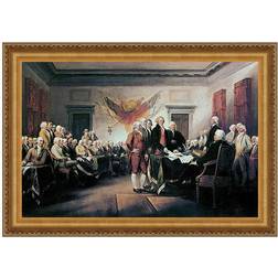 Design Toscano Declaration Of Independence Canvas Replica Painting Small Framed Art
