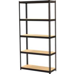 Lorell Narrow Steel Shelving System