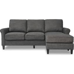 Serta Harmon 80-inch Sectional Sofa 80" 3 Seater