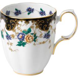 Royal Albert White and Green 100 Mug