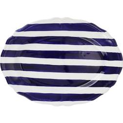 Vietri Amalfitan Stripe Oval 13" Serving Dish