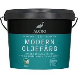 Alcro Modern Träfasadsfärg White 10L