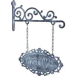 Chic Antique Skylt "Welcome" Prydnadsfigur