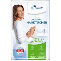 DUNIWELL Einmal Badezimmerhandtuch