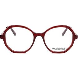 Karl Lagerfeld KL 6020 604 da Vista Borgogna per Donna (Solo Montatura)