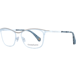 Christian Lacroix CL3062 838 Men's Eyeglasses White Size 55 Frame Only Blue Light Block Available