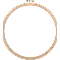 Natural Wood Embroidery Hoop W/Round Edges 12"