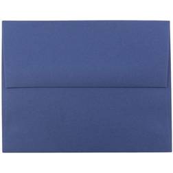 Jam Paper A2 Invitation Envelopes, 4.375 x 5.75, Presidential Blue, 25/Pack 563913396 Quill Blue