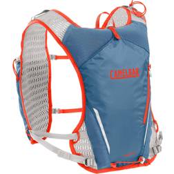 Camelbak Trail Run Vest Trinkrucksack Blue Orange 3 L 2 x 500 ml