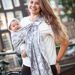 Hoppediz Babytragetuch Ring-Sling kbA-Qualität