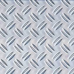Alberts Gah Riffelplade Alu Blank 120x1000x1,5 mm