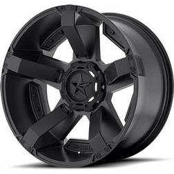 XD Wheels XD Wheels XD811 Rockstar II, 20x9 with 6 on 135 and 6 on 5.5 Bolt Pattern Matte Black-XD81129067712N