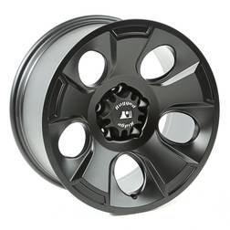 Rugged Ridge 15302.02 Drakon Wheel, 18x9, Black Satin; 07-Current