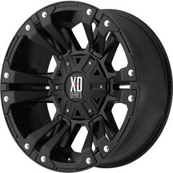 XD Wheels XD822 Monster II, 20x10 with 5 on 5 and 5 on Bolt Pattern Satin