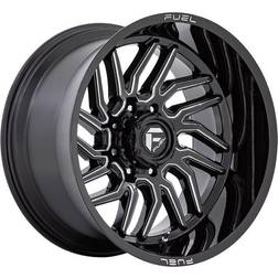 Fuel Off-Road D807 Hurricane Wheel, 20x9 on 135 Bolt Pattern Gloss Milled