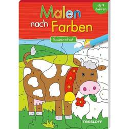 Malen nach Farben. Bauernhof