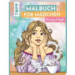 Malbuch für Mädchen Beauty & Style