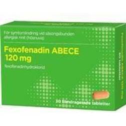 Fexofenadine ABECE 120mg 30 st Tablett