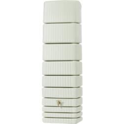 4Rain 650L Slim Rainwater Wall Tank - Sand Beige Graf