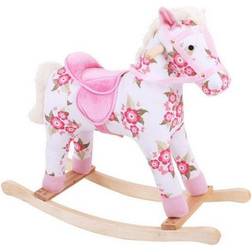 Bigjigs Floral Rocking Horse