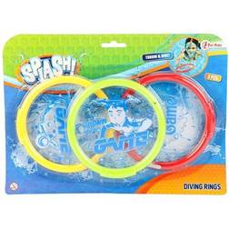 Toi-Toys Splash Dive Rings 3pcs. Fjernlager, 5-6 dages levering