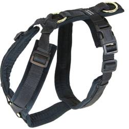 Aucune Aktiv hundsele Kentucky Velvet marinblå 22/36cm