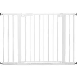 BabyDan Premier Safety Gate with 5 Extensions White 105.5-112.8 cm Bestellware 10-12 Tage Lieferzeit