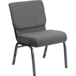 Flash Furniture XU-CH0221-GY-SV-GG HERCULES 21'' Extra Stacking Kitchen Chair