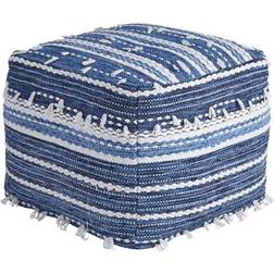 Ashley Signature Anthony Striped Pouffe