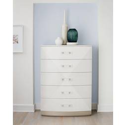 Bernhardt Axiom Tall 5 Chest of Drawer