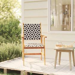 vidaXL Gartenstühle 8 Stk Massivholz Akazie