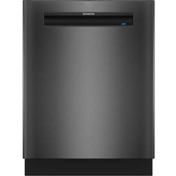 Siemens iQ500 SN15ZC80CS Black inox Unterbau-Geschirrspüler Schwarz, Integriert
