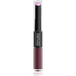 L'Oréal Paris Lip make-up Læbestift Infaillble 2-Step Lipstick 215 Wine o Clock 5,70 g