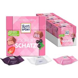 Ritter Sport Choco-Blokjes Joghurt Schatz 4x 176g