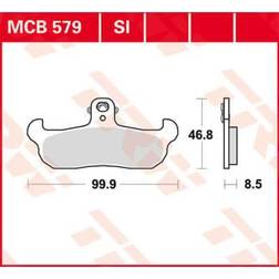 TRW Organic Allround MCB579 Remblokkenset