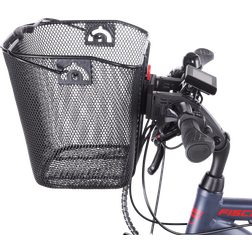 Fischer Cesta Para Bicicleta Eléctrica Estrecha PC Noir