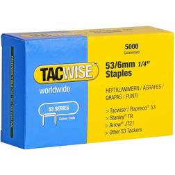 Tacwise 0331 53/6mm Staple Galvanised, Pieces