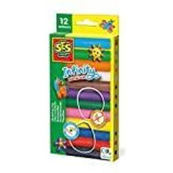 SES Creative Plastilina Infinity per modellare Confezione da 12 (180gr)