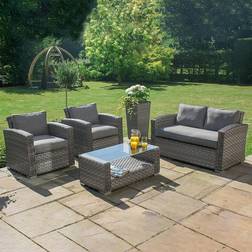 Maze Rattan Victoria 2 Seater Sofa Set Canapé