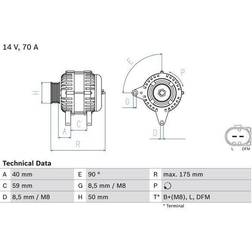 Bosch Alternator 4191