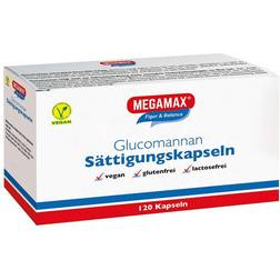 Megamax B.V. Glucomannan Sättigungskapseln 120 St