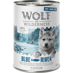 Wolf of Wilderness Blue River 6x400g