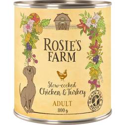 Rosie's Farm Farm Saver Pack 24 800g Chicken & Turkey