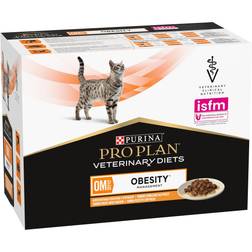 PURINA PRO PLAN 0.85 KG Veterinary Diets Obesity Pollo Sobre Para Gatos