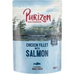 Purizon Adult Pouches 24 x 300g Salmon with Spinach & Coconut