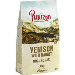 Purizon Ekonomipack: hundfoder 2 Venison & Rabbit 12kg