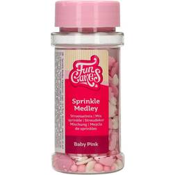 Funcakes Medley Baby Pink Sprinkles Cake Decoration