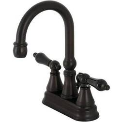 Kingston Brass KS2615PKL 4 Centerset Brown