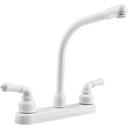 Dura Faucet DF-PK210c-WT Hi-Rise RV Kitchen Sink