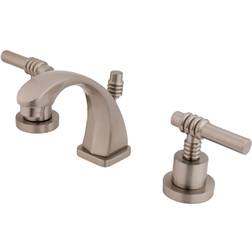Kingston Brass KS4948ML Claremont Widespread Bathroom Faucet Brushed Grey, Brass, Nickel